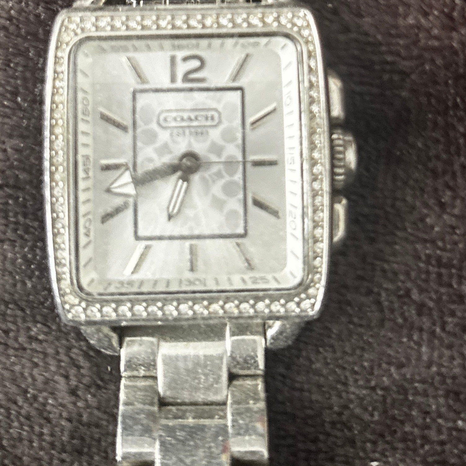 Authentic Boyfriend Crystal Square Stainless Steel